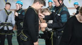 «Один день с МЧС». В Борисовском районе прошел практический семинар для журналистов и блогеров