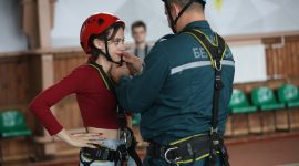 «Один день с МЧС». В Борисовском районе прошел практический семинар для журналистов и блогеров