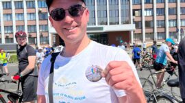 Фоторепортаж районного велопробега, посвященного Дню Независимости Республики Беларусь