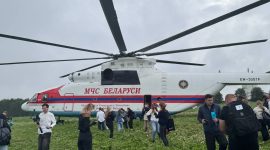 «Один день с МЧС». В Борисовском районе прошел практический семинар для журналистов и блогеров