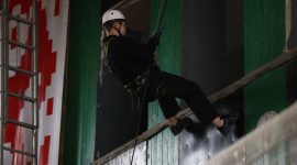 «Один день с МЧС». В Борисовском районе прошел практический семинар для журналистов и блогеров