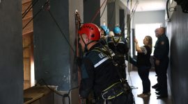 «Один день с МЧС». В Борисовском районе прошел практический семинар для журналистов и блогеров