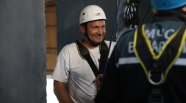 «Один день с МЧС». В Борисовском районе прошел практический семинар для журналистов и блогеров