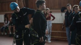 «Один день с МЧС». В Борисовском районе прошел практический семинар для журналистов и блогеров