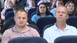 Заместитель председателя Солигорского райисполкома Наталья Цуба посетила «Трест «Реммонтажстрой» , где провела Единый день информирования населения