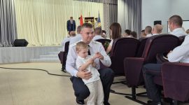 Ключи от арендных квартир  вручили сотрудникам Солигорского отдела Департамента охраны