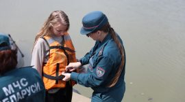 «Один день с МЧС». В Борисовском районе прошел практический семинар для журналистов и блогеров