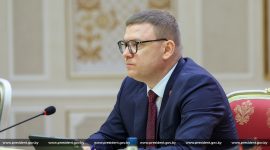 Президент Беларуси Александр Лукашенко 11 августа встретился с губернатором Челябинской области России Алексеем Текслером