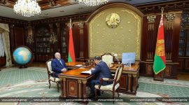 Президент Беларуси Александр Лукашенко заслушал доклад о работе банковской системы