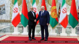 Переговоры с Президентом Ирана Масудом Пезешкианом