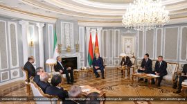 Переговоры с Президентом Ирана Масудом Пезешкианом