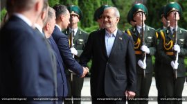 Переговоры с Президентом Ирана Масудом Пезешкианом