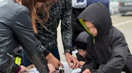 «Безопасное детство» в интерактивах и мастер-классах. В Солигорске прошла профилактическая акция