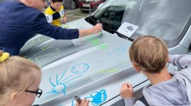 «Безопасное детство» в интерактивах и мастер-классах. В Солигорске прошла профилактическая акция