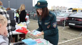 «Безопасное детство» в интерактивах и мастер-классах. В Солигорске прошла профилактическая акция