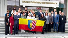 Делегация Солигорского района принимает участие в республиканской акции «Беларусь адзіная»