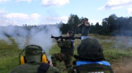 «Военкор - 2025». День третий: стрельба из гранатомета, огневая засада, преодоление психологической полосы