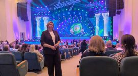 Делегация Солигорщины приняла участие в гала-концерте «Кинотеатр Александрия»