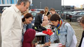 «Безопасное детство» в интерактивах и мастер-классах. В Солигорске прошла профилактическая акция