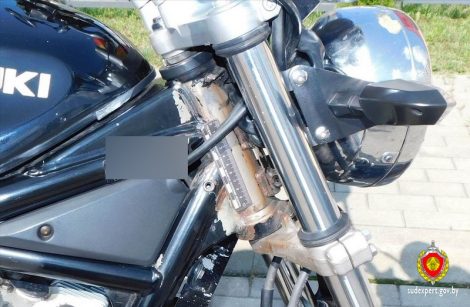 Солигорчанин купил мотоцикл, но техника оказалась с проблемами