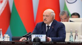 Александр Лукашенко принял участие в заседании Совета глав государств ШОС в формате "ШОС плюс"