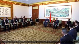 Лукашенко в Пекине провел серию встреч с представителями бизнес-кругов Китая