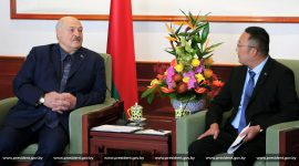 Лукашенко в Пекине провел серию встреч с представителями бизнес-кругов Китая