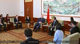 Лукашенко в Пекине провел серию встреч с представителями бизнес-кругов Китая