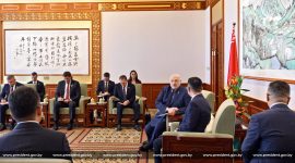 Лукашенко в Пекине провел серию встреч с представителями бизнес-кругов Китая