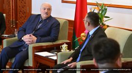 Лукашенко в Пекине провел серию встреч с представителями бизнес-кругов Китая
