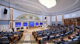 Президент собрал совещание с аппаратом Национального банка и руководством банков