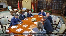 Александр Лукашенко провел встречу в Минске с представителем Президента США Джоном Коулом