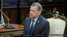 Александр Лукашенко принял с докладом постоянного представителя Беларуси в ООН Валентина Рыбакова