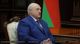 Александр Лукашенко принял с докладом Премьер-министра Александра Турчина