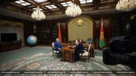 Александр Лукашенко принял с докладом Премьер-министра Александра Турчина