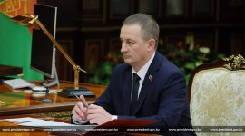 Александр Лукашенко принял с докладом Премьер-министра Александра Турчина