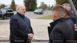 Президент сегодня в Шкловском районе Могилевской области