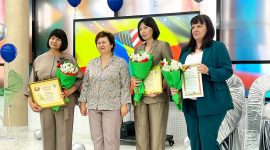 Торжественное мероприятие, посвящённое 20-летию создания расчётно-кассового центра г. Солигорска, проходит во Дворце культуры