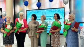 Торжественное мероприятие, посвящённое 20-летию создания расчётно-кассового центра г. Солигорска, проходит во Дворце культуры