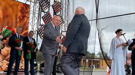 Областные Дожинки в Заславле. Яркие моменты праздника и награды солигорчан