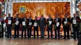 Областные Дожинки в Заславле. Яркие моменты праздника и награды солигорчан