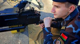 Воспитанники военно-патриотического клуба «Орлы» Гимназии № 3 и Солигорского РОВД посетили Могилёв