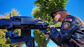 Воспитанники военно-патриотического клуба «Орлы» Гимназии № 3 и Солигорского РОВД посетили Могилёв