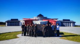 Воспитанники военно-патриотического клуба «Орлы» Гимназии № 3 и Солигорского РОВД посетили Могилёв