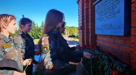 Воспитанники военно-патриотического клуба «Орлы» Гимназии № 3 и Солигорского РОВД посетили Могилёв