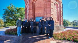 Воспитанники военно-патриотического клуба «Орлы» Гимназии № 3 и Солигорского РОВД посетили Могилёв