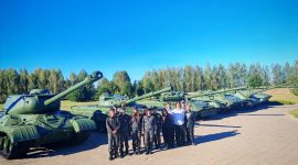 Воспитанники военно-патриотического клуба «Орлы» Гимназии № 3 и Солигорского РОВД посетили Могилёв