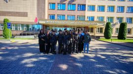 Воспитанники военно-патриотического клуба «Орлы» Гимназии № 3 и Солигорского РОВД посетили Могилёв