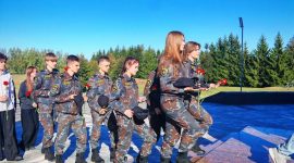 Воспитанники военно-патриотического клуба «Орлы» Гимназии № 3 и Солигорского РОВД посетили Могилёв