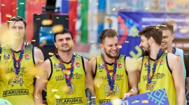Команда «Шахтёр» стала победителем чемпионата Беларуси по баскетболу 3х3